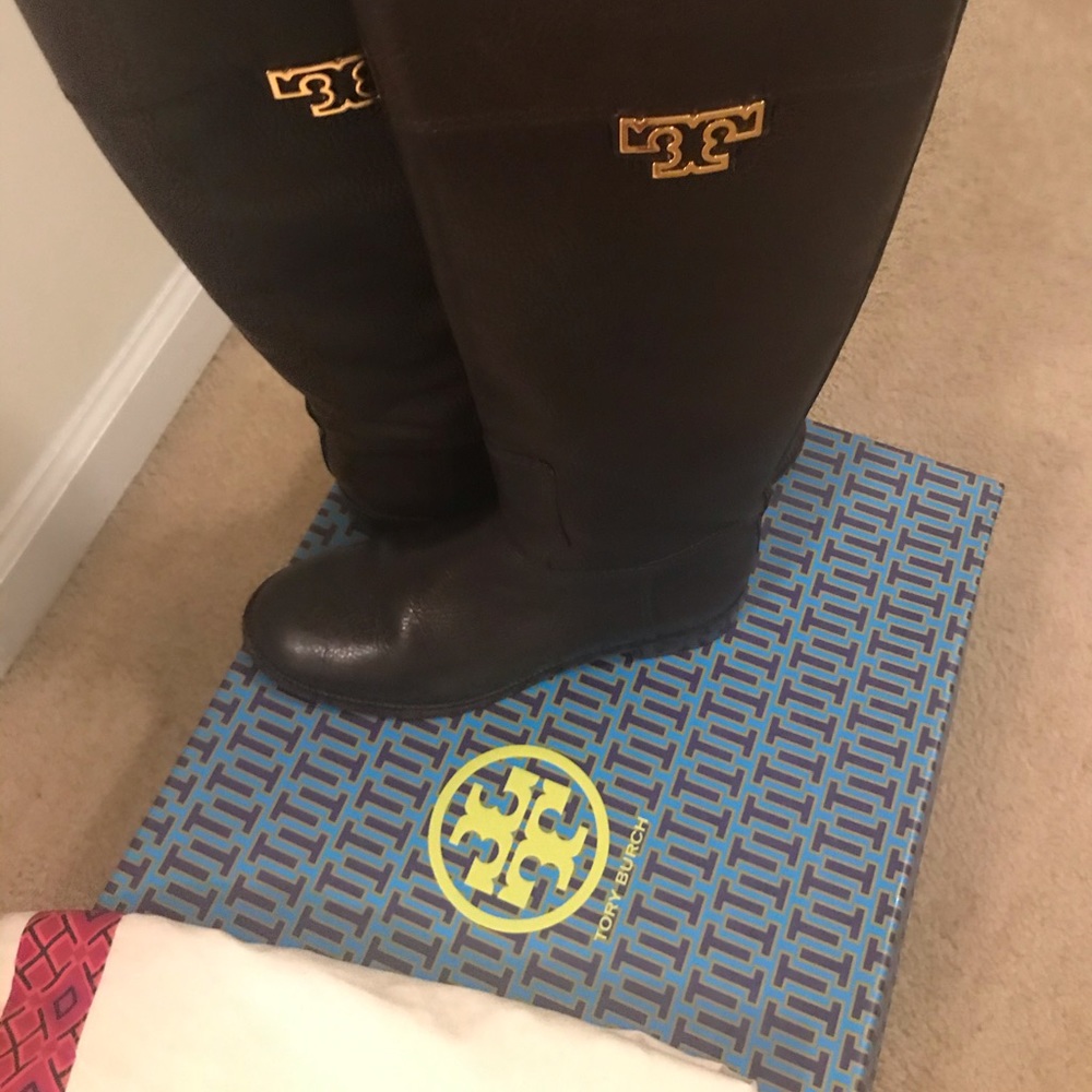 Tory Burch Miller Leather Boots